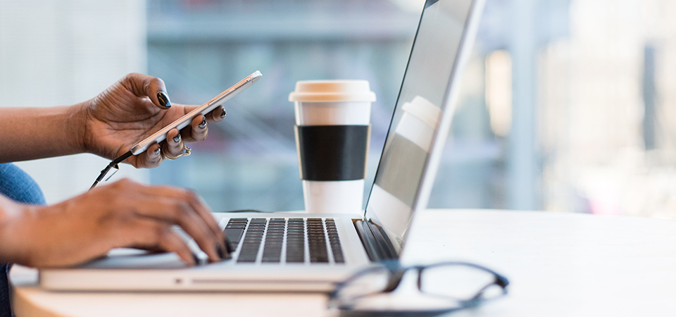 Woman At Laptop